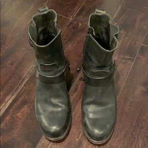 Rag & Bone Moto Boots blk size 7